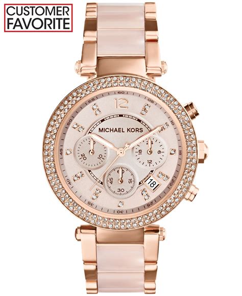 michael kors horloge mk5896|Michael Kors parker rose gold.